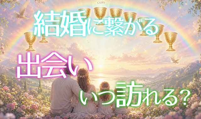結婚に繋がる出会いはいつ訪れる？